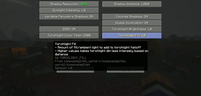 SEUS Renewed Shaders Mod