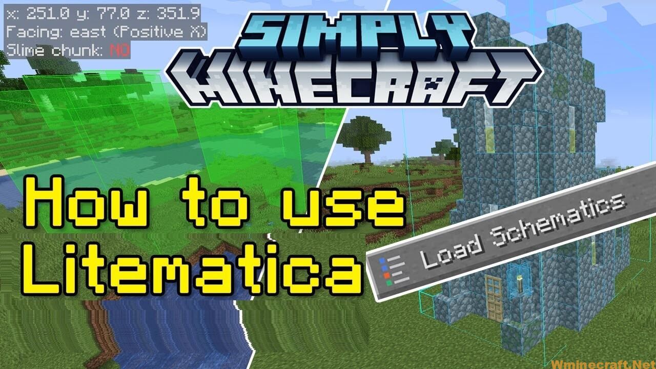 how to install minecraft schematic