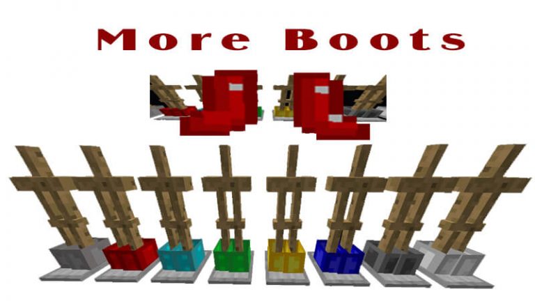 More Boots Mod for Minecraft – Add shoes to add effects