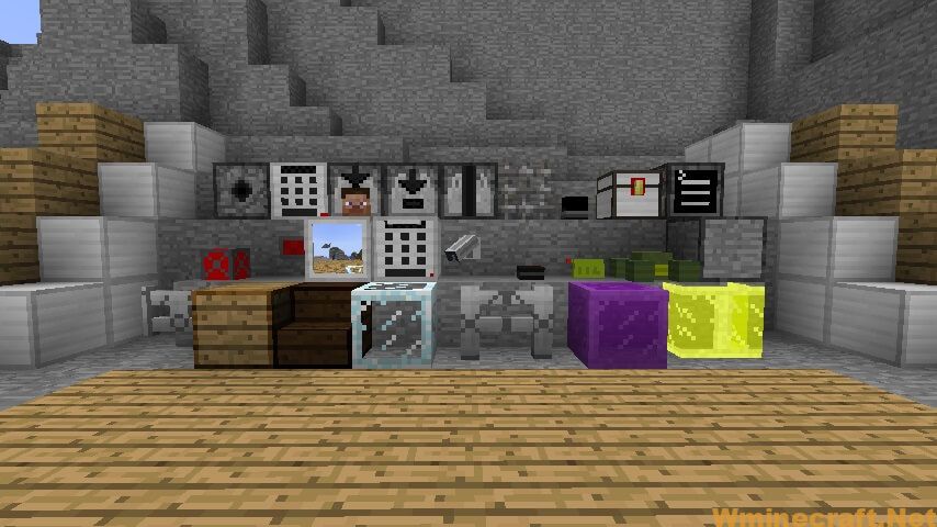 SecurityCraft v1.8.0 All of the blocks in SecurityCraft v1.8.0.