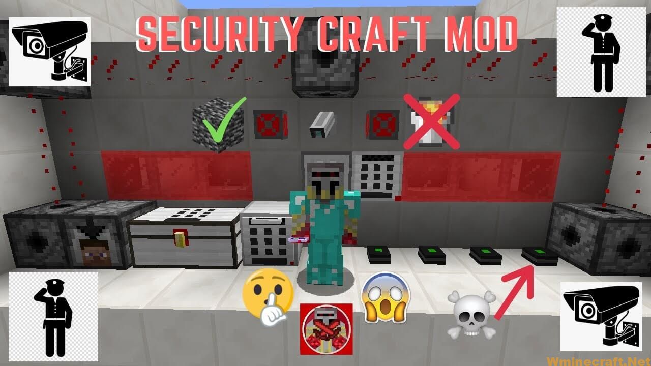 security craft mod screenshot logo