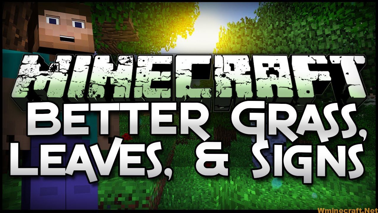 Better Grass and Leaves Mod