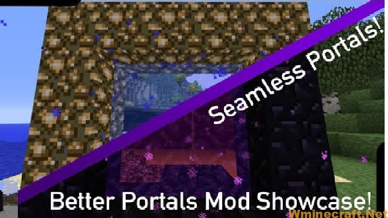 Portal Mods Java Better Portals Mod for Minecraft 1.15.2/1.12.2 - Wminecraft.net