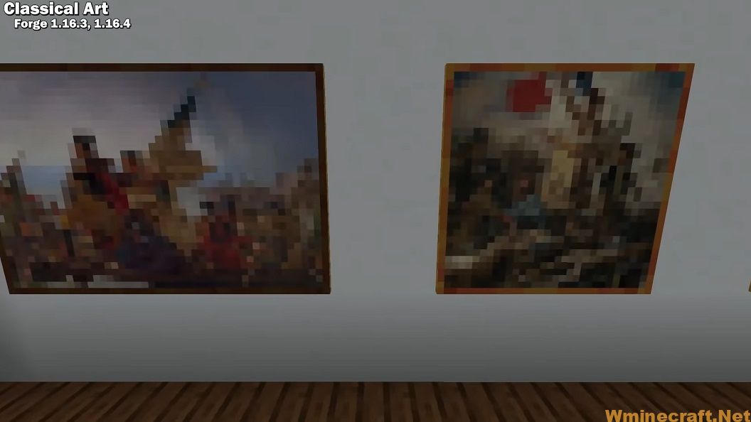 Download Classical Art Mod for Minecraft 1.16.4, 1.16.3 - Wminecraft.net
