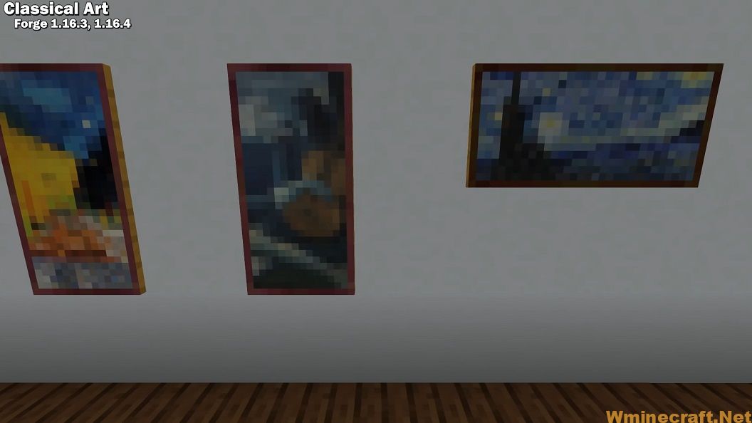 Download Classical Art Mod for Minecraft 1.16.4, 1.16.3 - Wminecraft.net