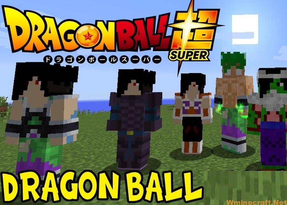 minecraft dragon ball z mod commands