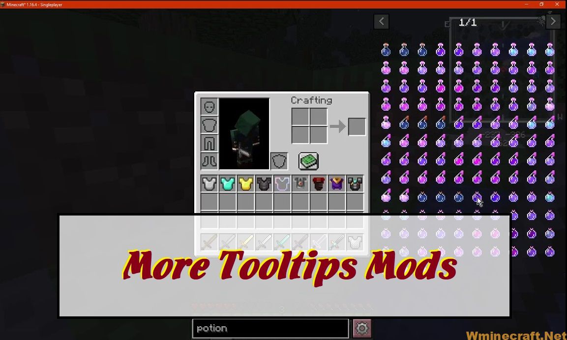 More Tooltips Mod for Minecraft 1.16.4 - Wminecraft.net