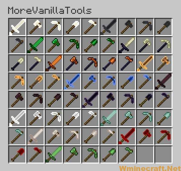 More Vanilla Tools