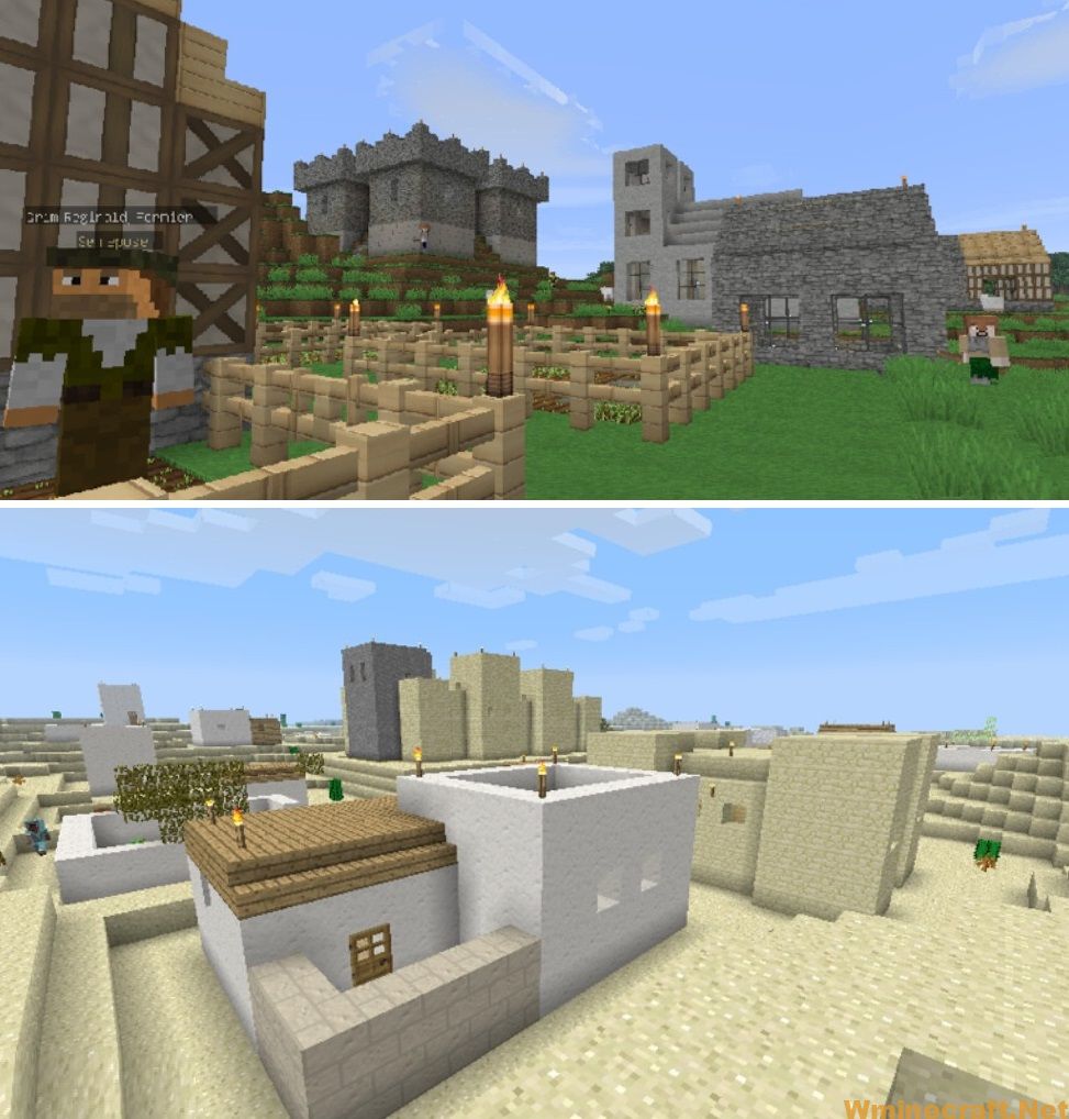 Millenaire Mod Screenshots World Minecraft