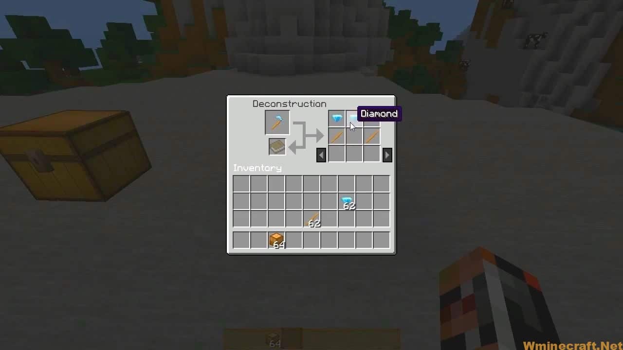Deconstruction Table Mod for Minecraft 1.12.2/1.10.2 [swords, armor ...