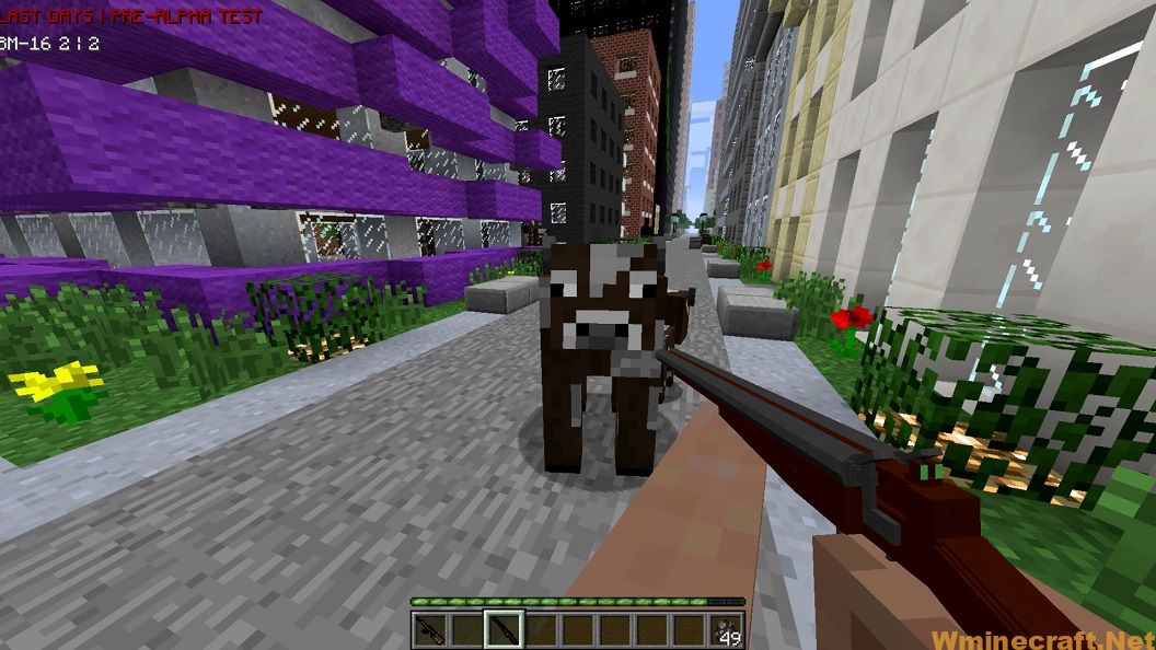 minecraft first person shooter mod