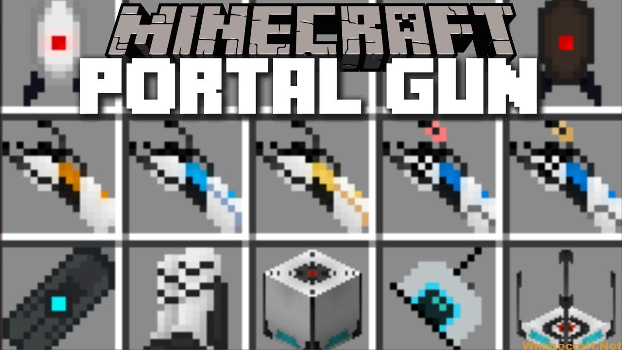 Portal Gun Mod 2 World Minecraft