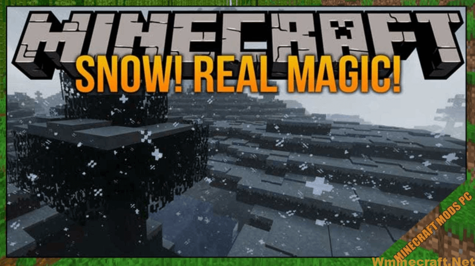 Snow Real Magic Mod For Minecraft 1 16 5 1 15 2 1 14 4 1 12 2