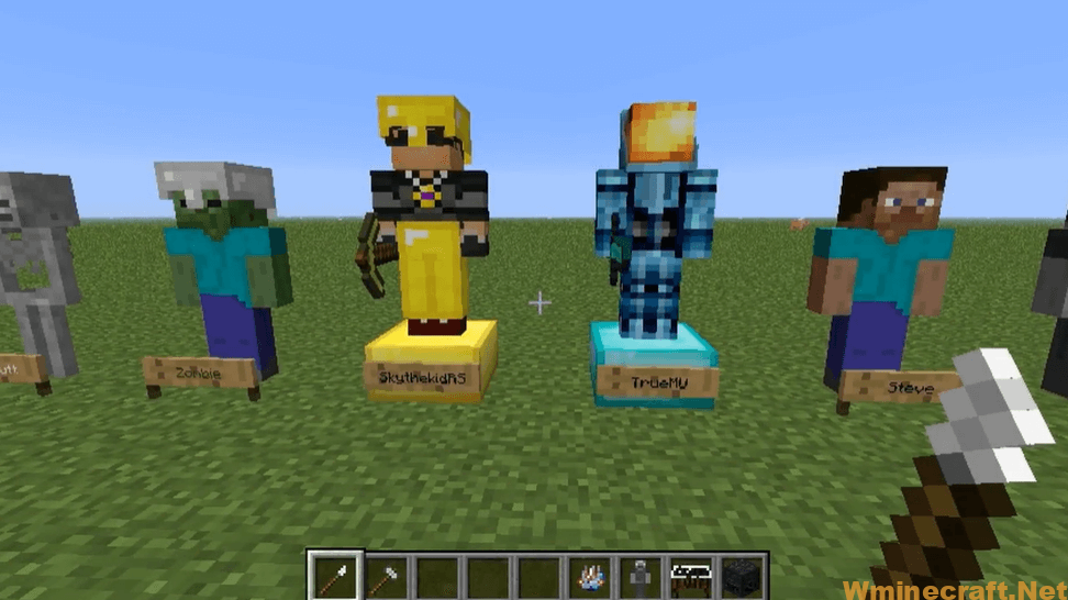 Statues Mod 1.18.2, 1.17.1: Build and Customize Statues with Armor and ...