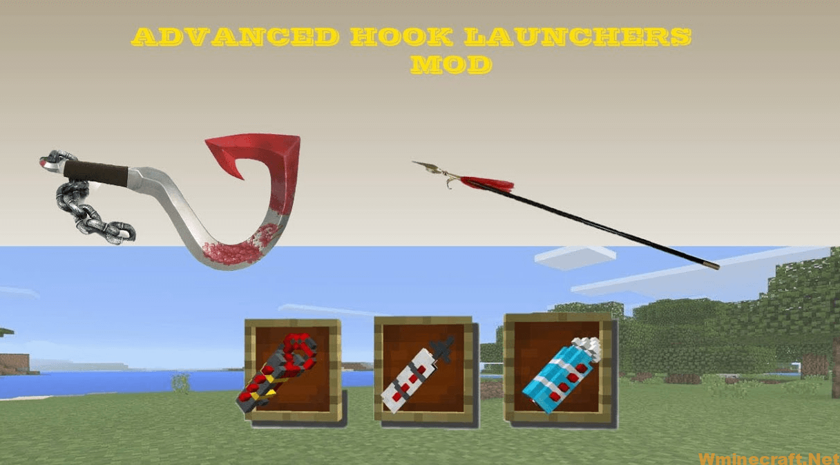 Advanced Hook Launchers Mod