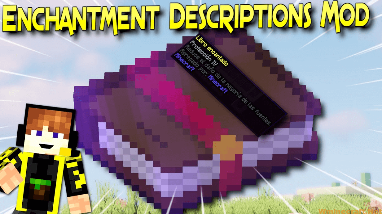 Enchantment Descriptions Mod 1.17 [Minecraft Mod Description Charms ...