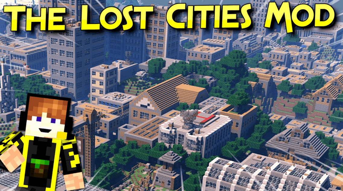 The Lost Cities Mod 1 11 2 1 16 5 Create An Old Abandoned City In Minecraft Wminecraft Net
