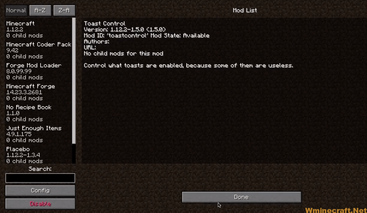 Toast Control Mod 1.16.5 [disabling notifications (prompts) in ...