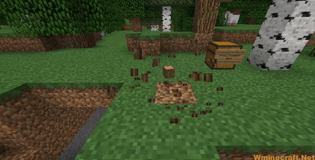 Tree Chopper Mod - Wminecraft.net