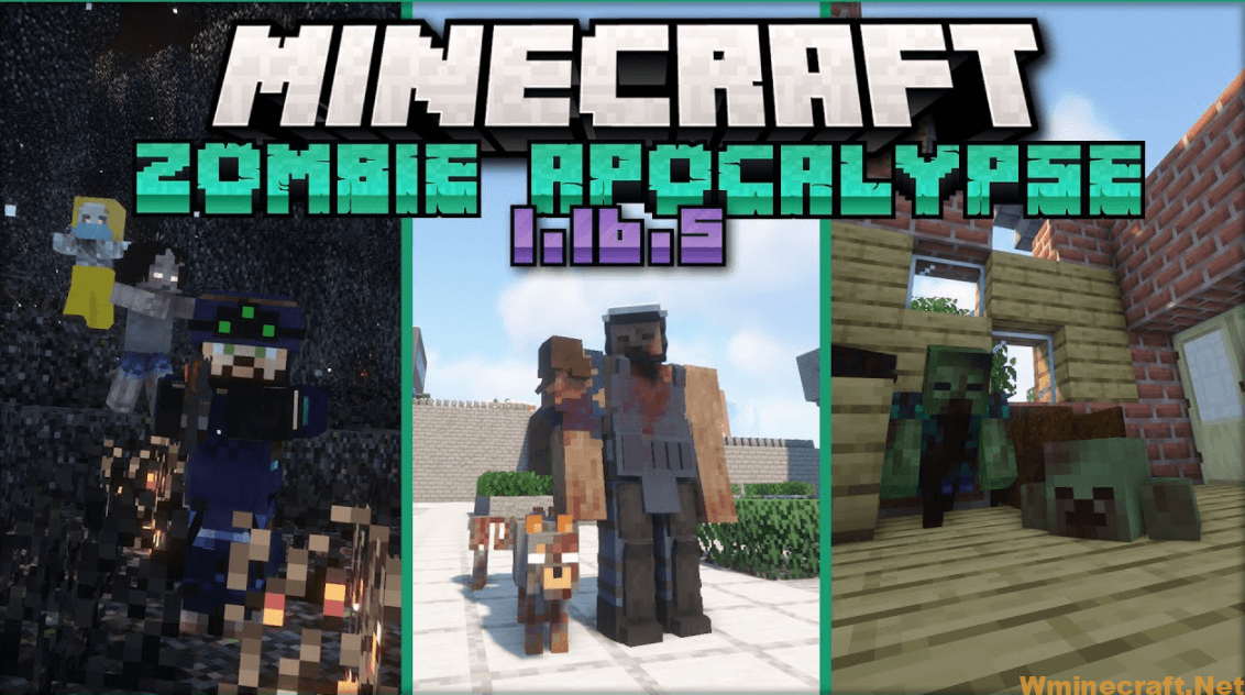 minecraft zombie apocalypse mod with guns