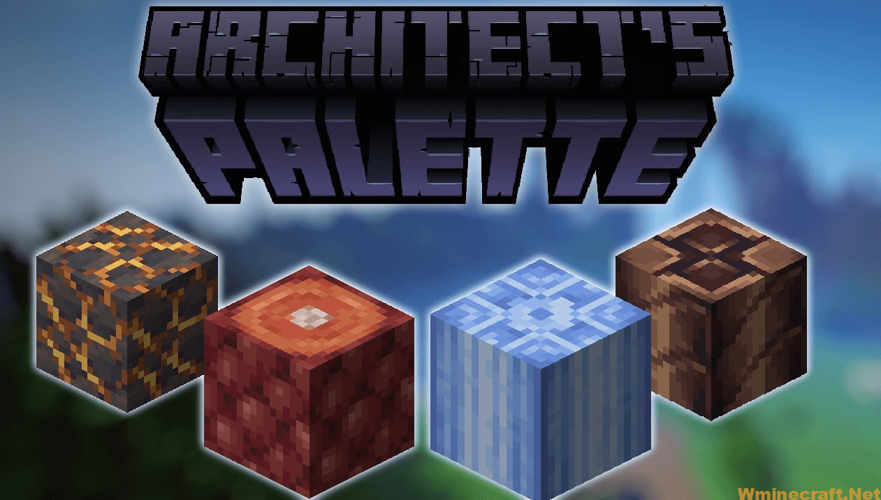 Architect Mod Minecraft Architects Palette Mod 1.16.5/1.17 - Wminecraft.net