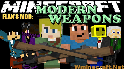 Flan's Modern Weapons Pack Mod