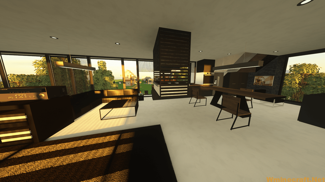ModerN House Mod 1.16.5 - Wminecraft.net