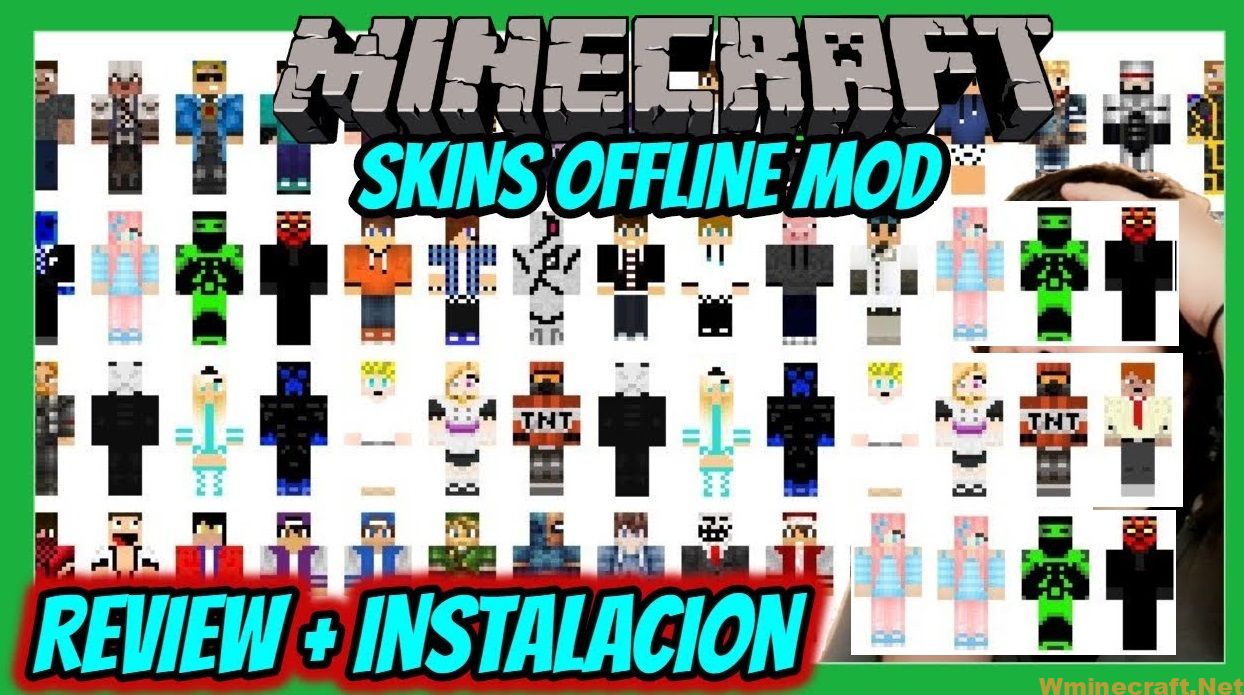 Minecraft Offline Protection Mod OfflineSkins Mod 1.19, 1.18.2: Still Show off Skin Care in Offline Mode ...
