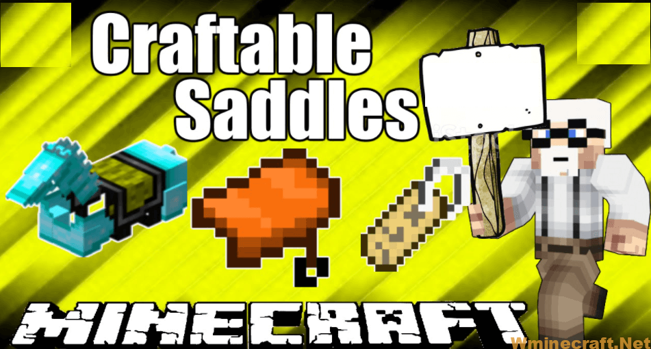 Craftable Saddles Mod 1.18.1,1.17.1- Craftable Horse Armor & Saddles ...