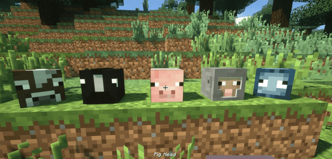 Just Mob Heads Mod 1.18.1, 1.17.1 - Mod that helps you collect ...