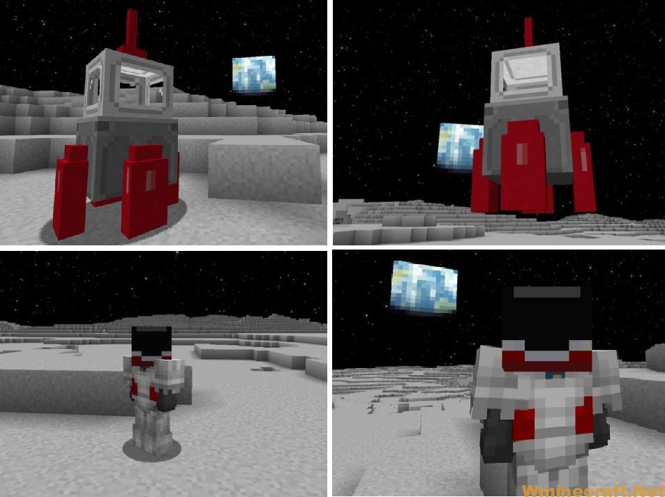 Minecraft Java Moon Mod Moon and Space Mod 1.19.2, 1.18.2: Travel to the Moon in Minecraft ...
