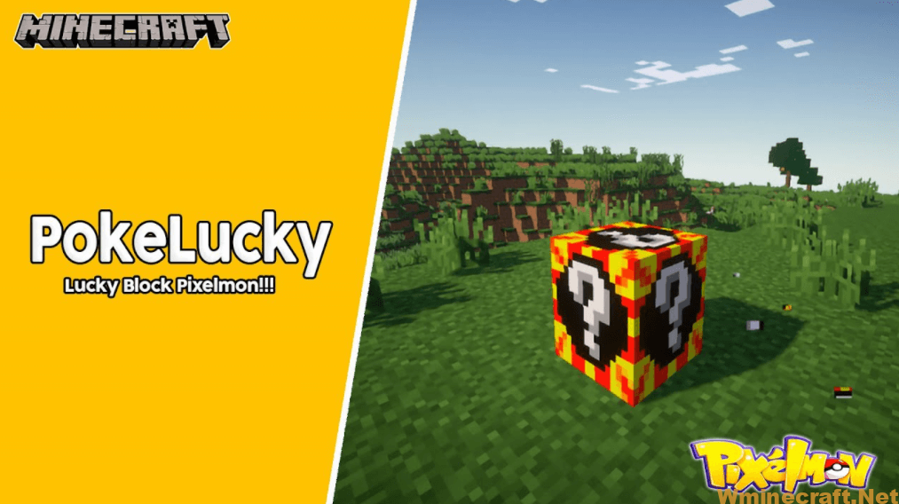 Pokelucky Mod 1 12 2 1 10 2 Lucky Block Minecraft Mod Inspired By Pokemon Go Wminecraft Net