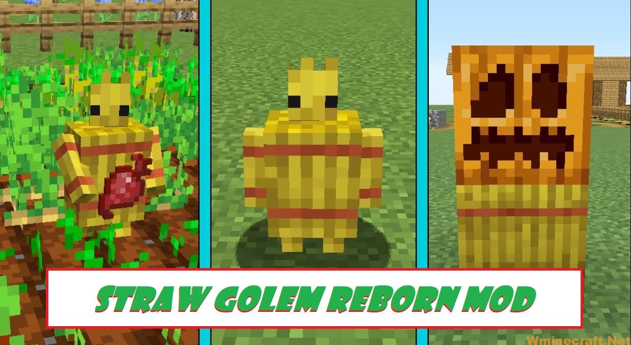Straw Golem Reborn Mod 1.17.1