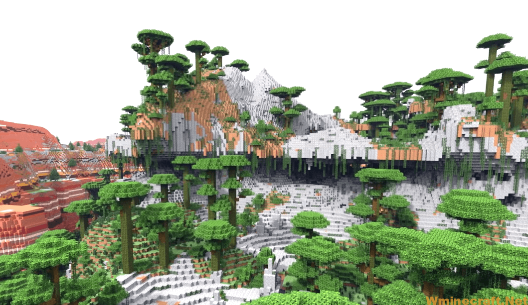 Custom Biome Mod Biome Bundle Mod 1.12/1.11: Custom World Generator with Over 400 Biomes ...