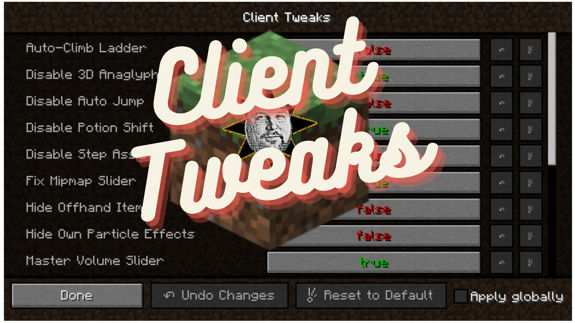 Client Tweaks Mod