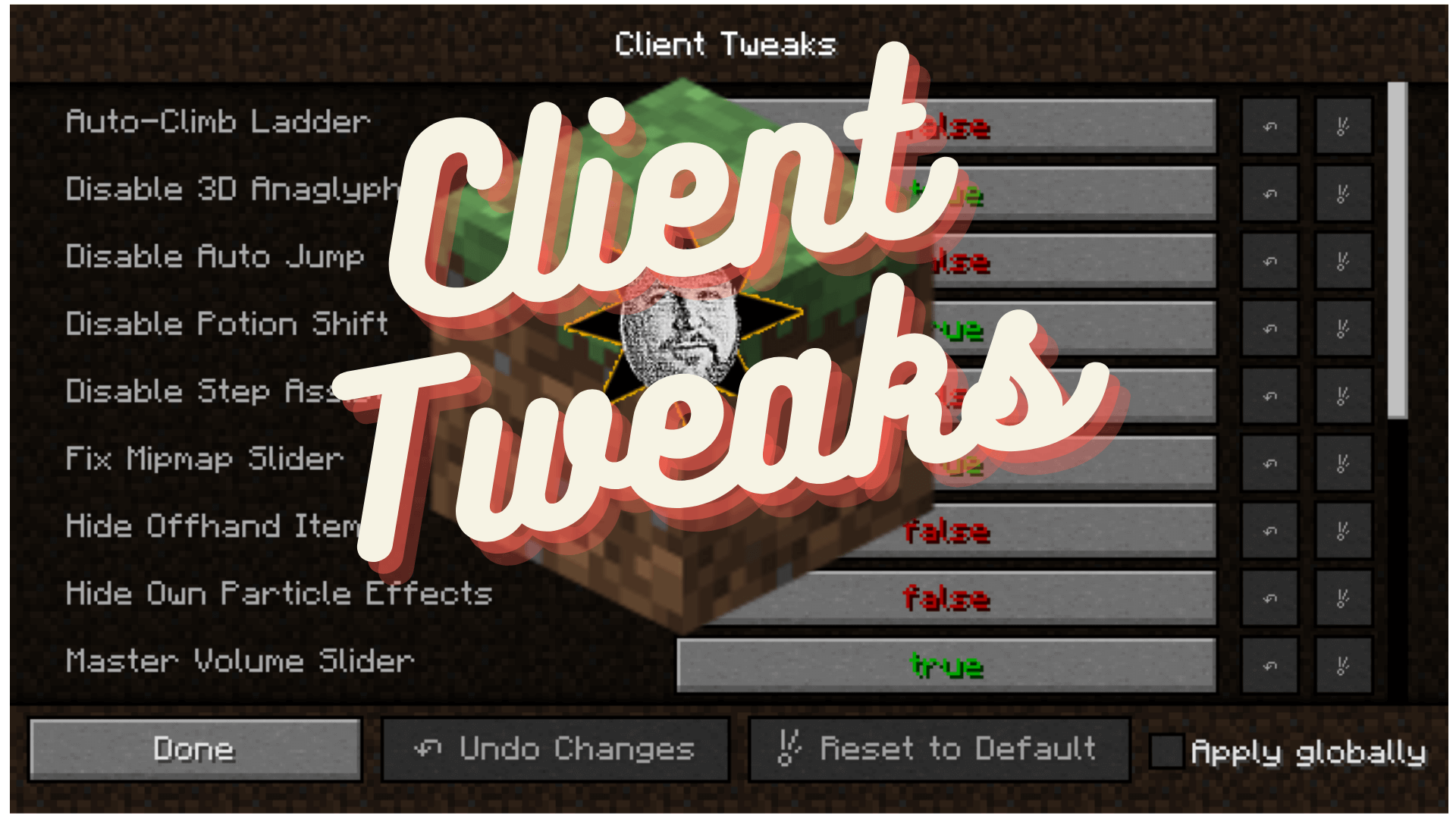 Client Tweaks Mod 1 18 1 1 17 1 Feature Packed And Simple To Use Wminecraft Net