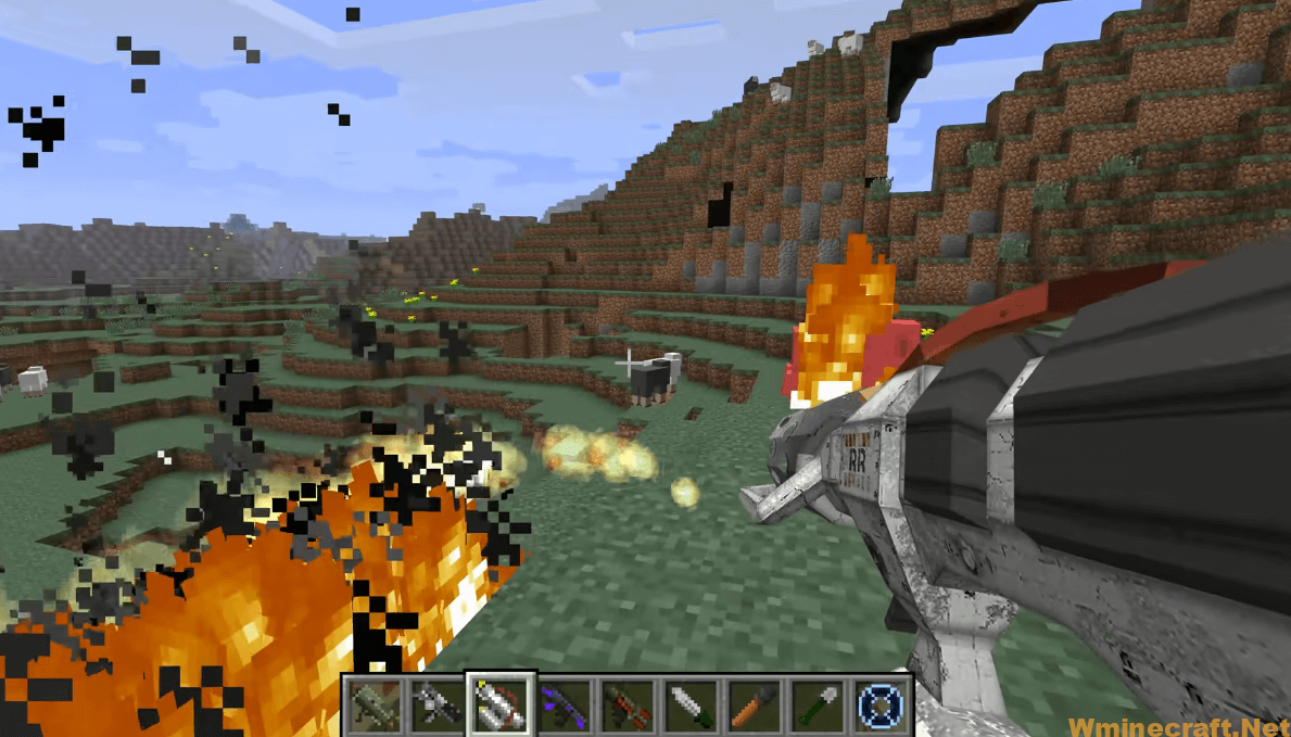 Rival Rebels Mod 1.7.10: New Powerful Weapons in Minecraft - Wminecraft.net