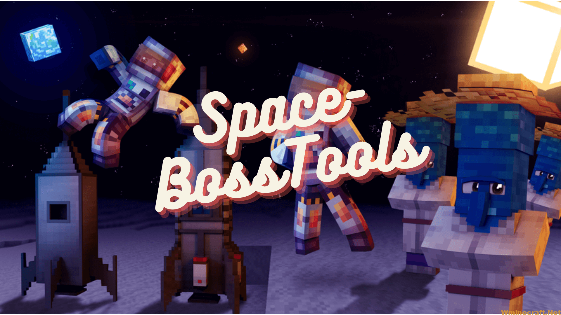 Space Boss Tools Space-BossTools Mod 1.16.5/1.15.2 For Free Exploration of the Universe ...