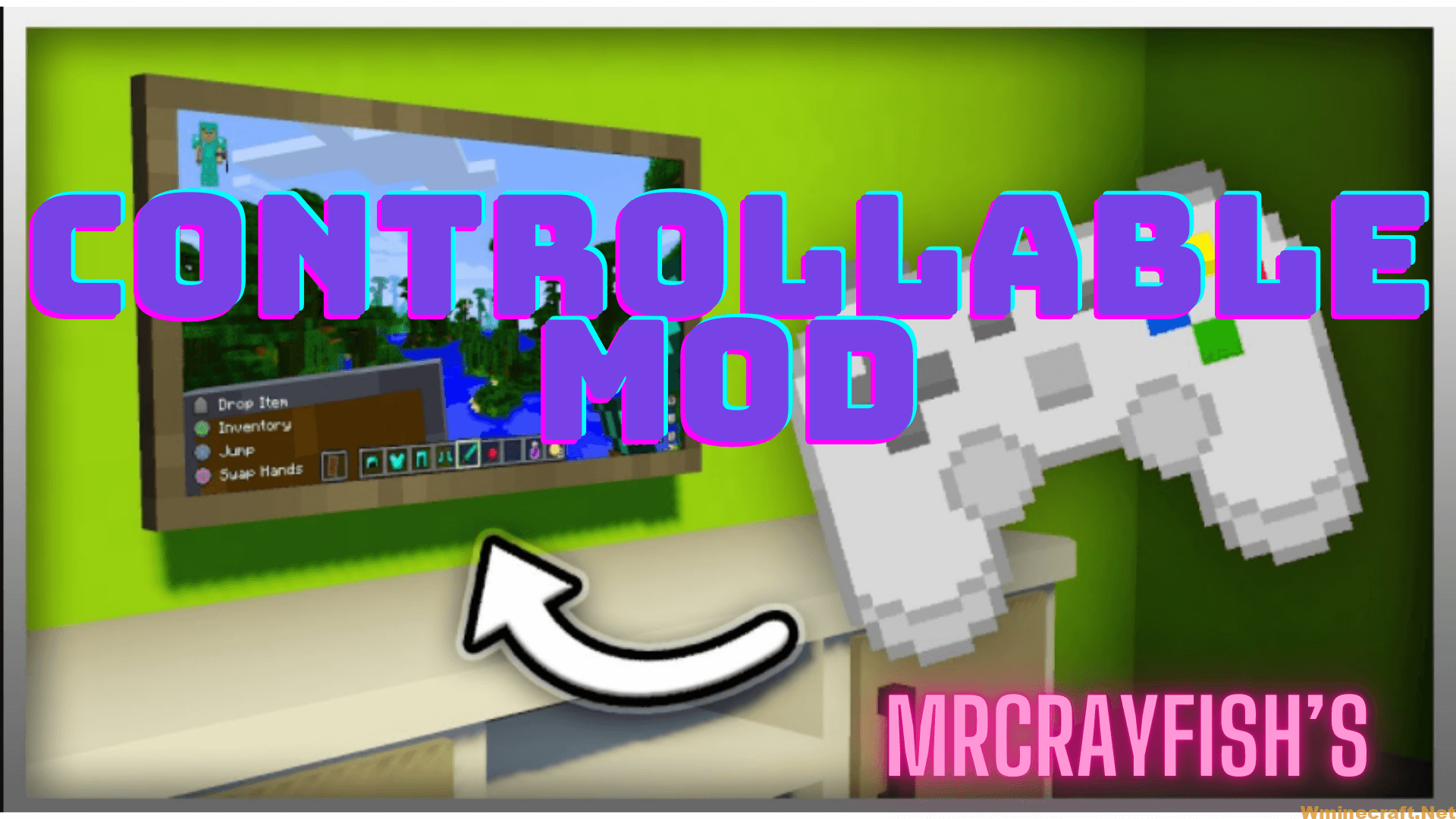 Mrcrayfish S Controllable Mod 1 18 1 17 1 Supporting Java Edition Controller Wminecraft Net