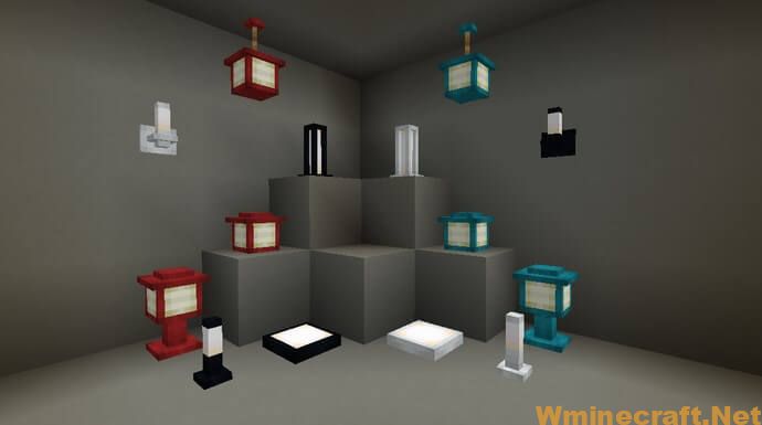 Minecraft Light Update Extended Lights Mod 1.18.1, 1.16.5 Adds New Light Sources - Wminecraft.net