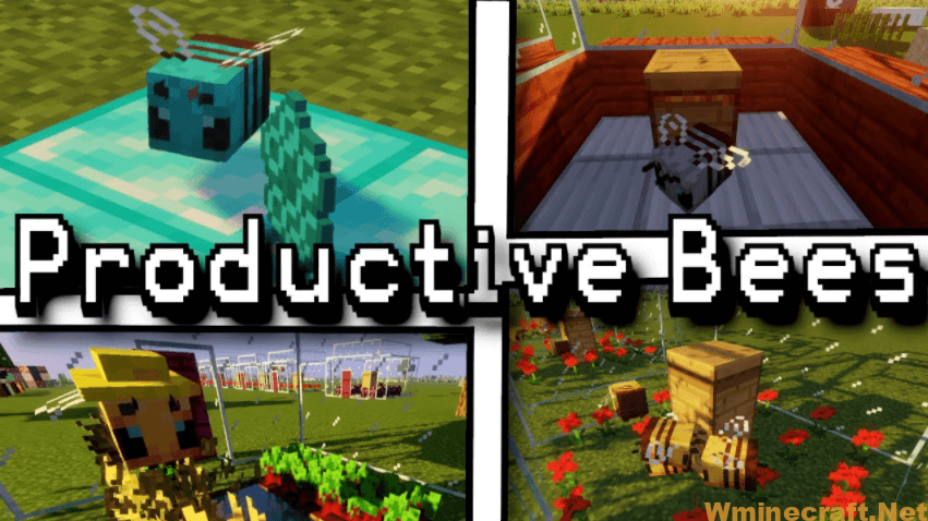 Modular Bees Mod Productive Bees Mod-1 - World Minecraft