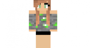 Emerald girl skin