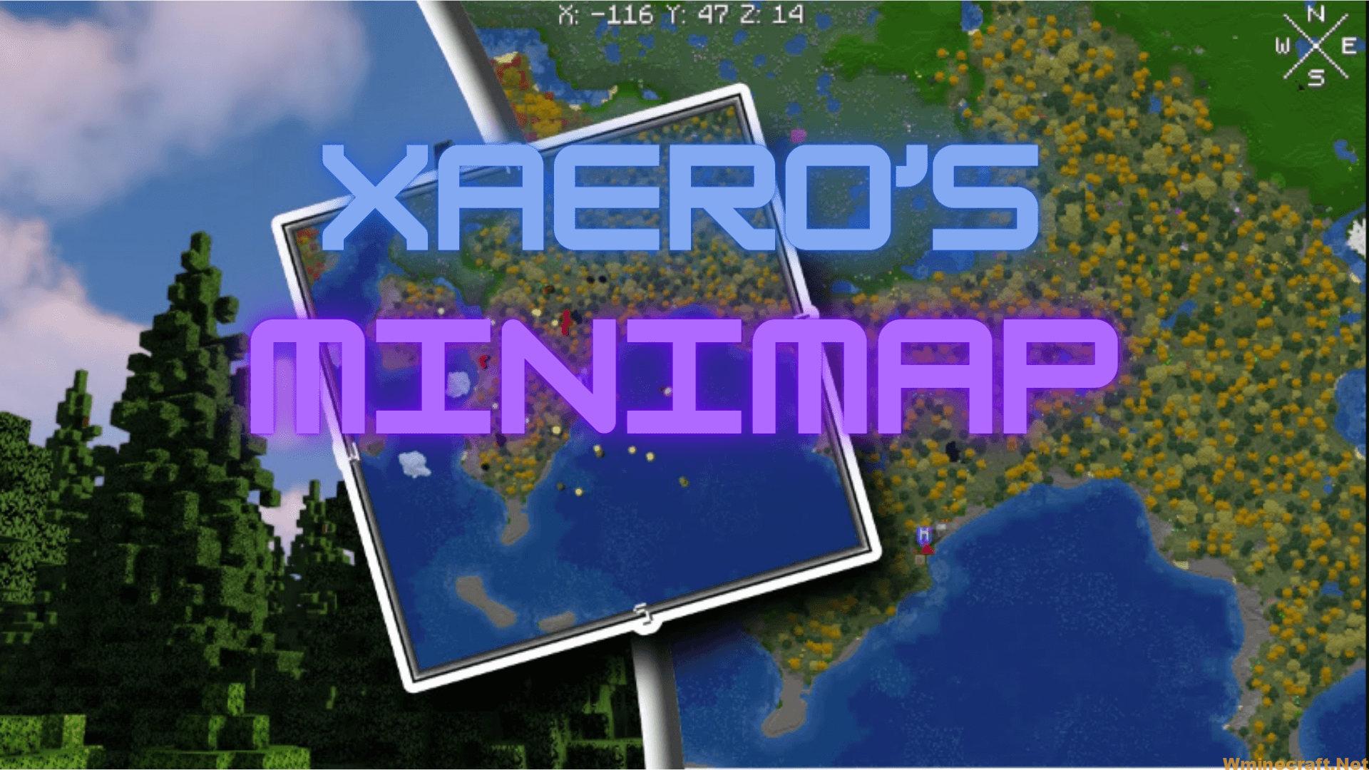 Xaero’s Minimap 1.16.5/1.15.2/1.14.4/1.10.2 (Radar Minecraft, Waypoint)
