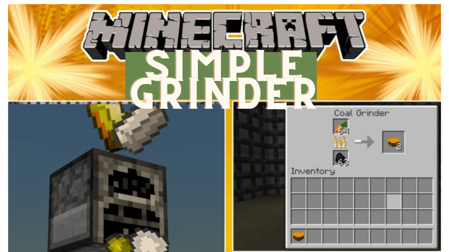 The Simple Grinder Mod 1.18.2, 1.17.1: A One-Block Solution to Ore ...
