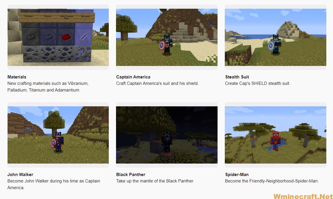 Marvel Superheroes Mod 1.16.5 Adds Powerful Superheros into Minecraft ...