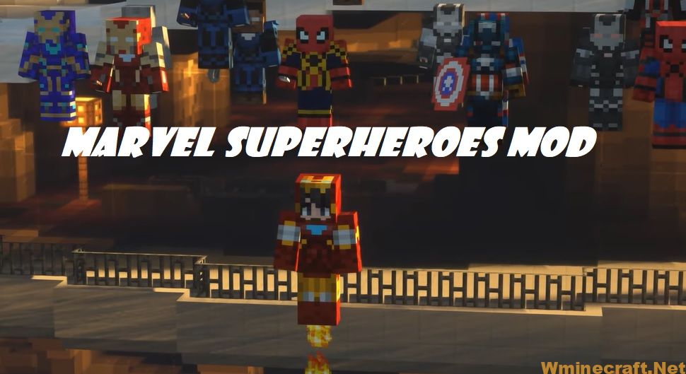 Marvel Superheroes Mod 1.16.5