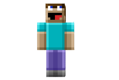 Block-steve-skin - World Minecraft