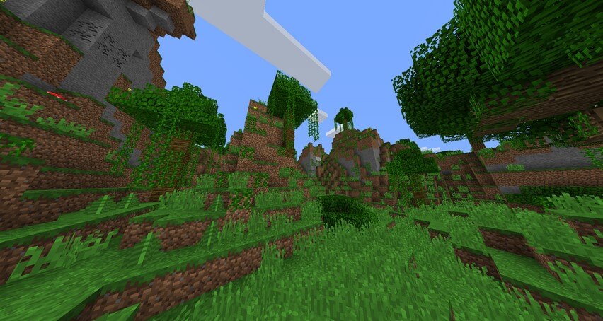 Large Modified Jungle Edge Seed: Biome Near Spawn - Wminecraft.net