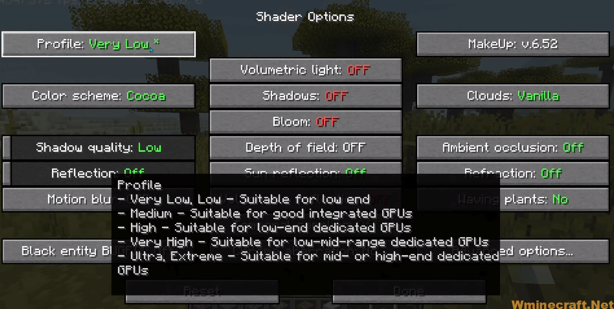 MakeUp Ultra Fast Shaders Mod-1