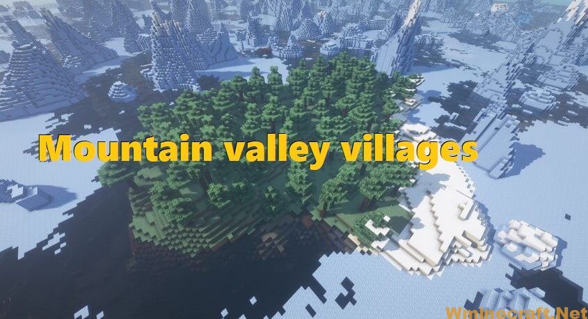 Mountain valley villages